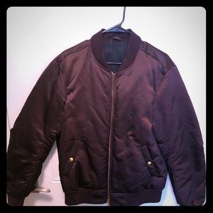 Vince. Burgundy Bomber
